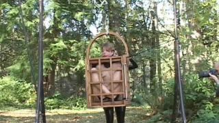 House of Gord19 08 31 Fayth on Fire & CeCi Dolores - Wooden Cage Torment (Scene)-1