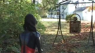 House of Gord19 08 31 Fayth on Fire & CeCi Dolores - Wooden Cage Torment (Scene)-3