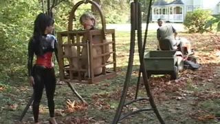 House of Gord19 08 31 Fayth on Fire & CeCi Dolores - Wooden Cage Torment (Scene)-4