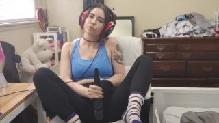 online porn clip 5 LilRedVelvet – Cumming To Music Wearing Headphones - joi - femdom porn shaving fetish-1