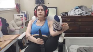 online porn clip 5 LilRedVelvet – Cumming To Music Wearing Headphones - joi - femdom porn shaving fetish-5