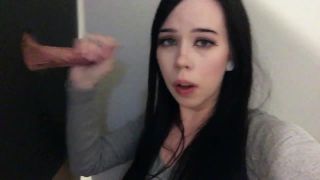 Bijou – my first glory hole blowjob - facials - cumshot -5