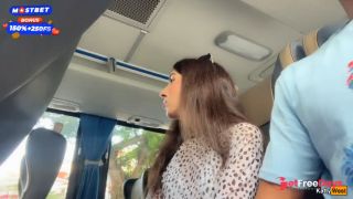 Public Cock Jerking Off On A Bus Full Of People - Made Him Cum Hard By Hand - Cock Flashing-6