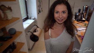 Mini Julia - Shoot Your Big Load Deep Inside Of My Pussy! Tiny Teen Wants Cum And Gets Creampied With No Protection - Small-0