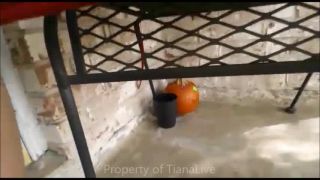 online video 34 TianaLive in Flashing And Front Yard Squirt,  on milf porn -9