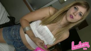 clip 49 [Humiliatrix] Princess Missy - Cum Like A Girl For Sadistic Princess Missy - masturbation humiliation - femdom porn big feet fetish-9