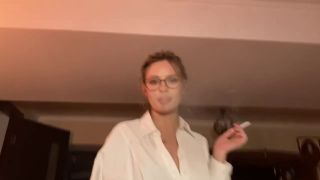 free porn clip 43 Alexa Poshspicy - POV Fetish of my teacher. She loves cigarettes and big cocks - with subs - [PornHub] (HD 720p) on femdom porn nylon feet fetish-2