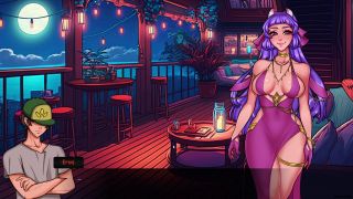 New XXX Games - Eros Fucked Hard Lily and Kaisa In The Roof At Night(18 ) - Welcome To Erosland-7
