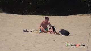 Wet and hot nude teens tanning outdoors  3-8