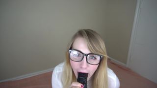 MissPrincessKay115 - Nerdy Schoolgirl Deepthroating First Bbc-3