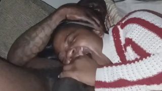 Bbw Sloppy Head DEEPTHROAT ON THE COUCH IN THE HEAT OF THE NIGHT-2