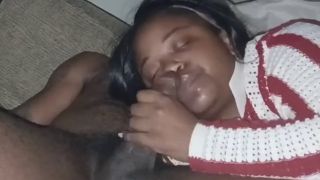 Bbw Sloppy Head DEEPTHROAT ON THE COUCH IN THE HEAT OF THE NIGHT-5