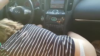  Oral Sex in the Car while Driving (Amateur)  -3