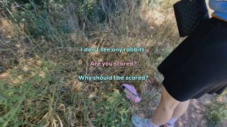 Fucktotum - Milf with big tits sucks an unknown guy at the public park and she receives a huge facial - ENG SUB 1080P - Real stranger-5