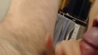 Mature Wife Sucking Her Husbands Cock And Taking A Facial - L0veH0meP0rn - Homemade-6