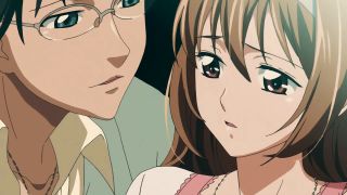 Hentai Horny Girl With Lascivious Tits Loves Netorare When Her Husband Is Working-1