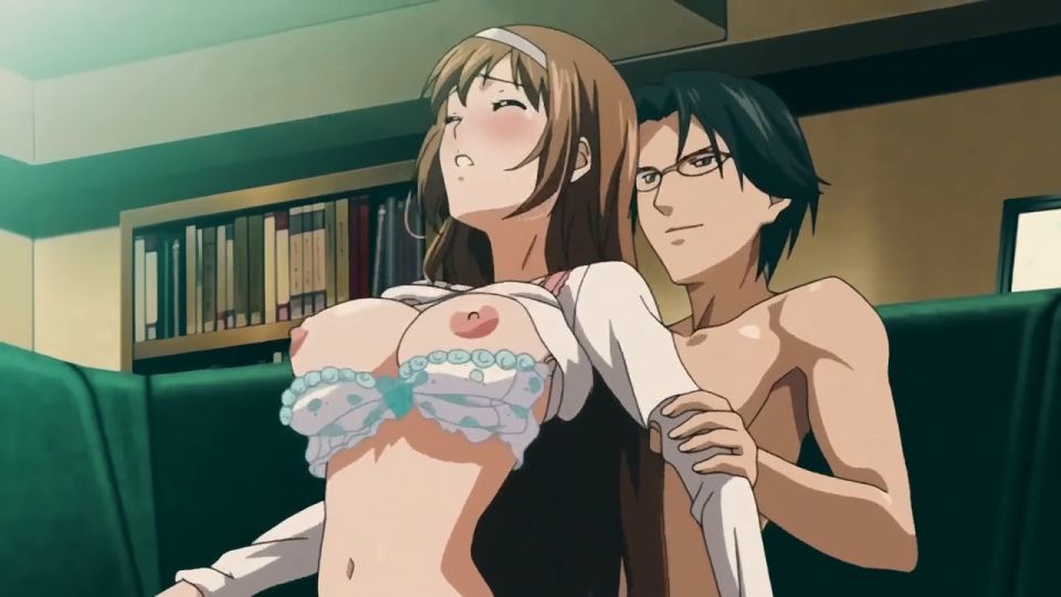 Hentai Horny Girl With Lascivious Tits Loves Netorare When Her Husband Is Working