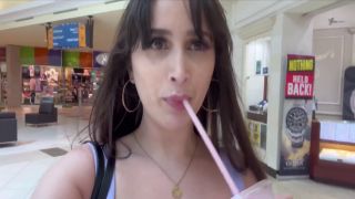 6224 Ashley Adams Public Cumwalk-5