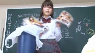 Awesome Tons Of Cum Is What Megumi Shino And Her Glasses Receive Video Online-0