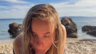 free video 30 Babe Gets Fucked And Creampied On The Beach  Amateur Couple Mira David Mira David [Onlyfans] (FullHD 1080p), panty fetish on fetish porn -2