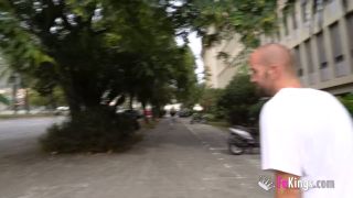 Kinky College Babe Eva Fay Caught Sucking Cocks In Public.-1