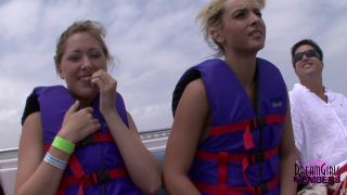 Two Hot Blondes Parasail Naked On Spring Break Pt 1.-4