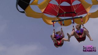 Two Hot Blondes Parasail Naked On Spring Break Pt 1.-6