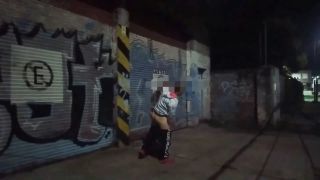 7178 Sex in Public Naked Girl in the City without Panties Lik...-7