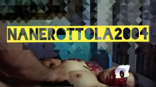 PiccolaKitty,Nanerottola04 - Mi faccio scopare sul tavolo in cucina a gambe in aria-7