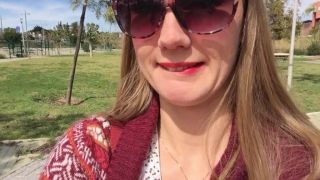 Ivy RosesNaked And Playing In Public Park Custom-0