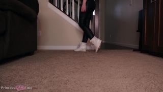 online clip 16 mud fetish Princess Ellie Idol - Wedge Sneaker Carpet Scraping, m on femdom porn-3