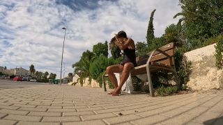 Daring Kiara Pervert Observes me While Totally Naked on Bench 2-1