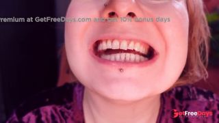 [GetFreeDays.com] ASMR popping candy, teeth fetish and medical gloves Sex Leak December 2022-6