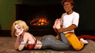 EroticTalker - Mooripple Lake: Boyfriend Watches His Girl In Sexy Thong Getting Oil Massage From His Friend Ep 15-9
