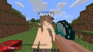 Minecraft Jenny Elf gameplay xhatihentai-1