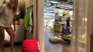 free adult video 4 IviRoses Exhibitionist Public Nudity – Risky IKEA anal dildo barefoot | anal training | fetish porn giantess girl fetish-6