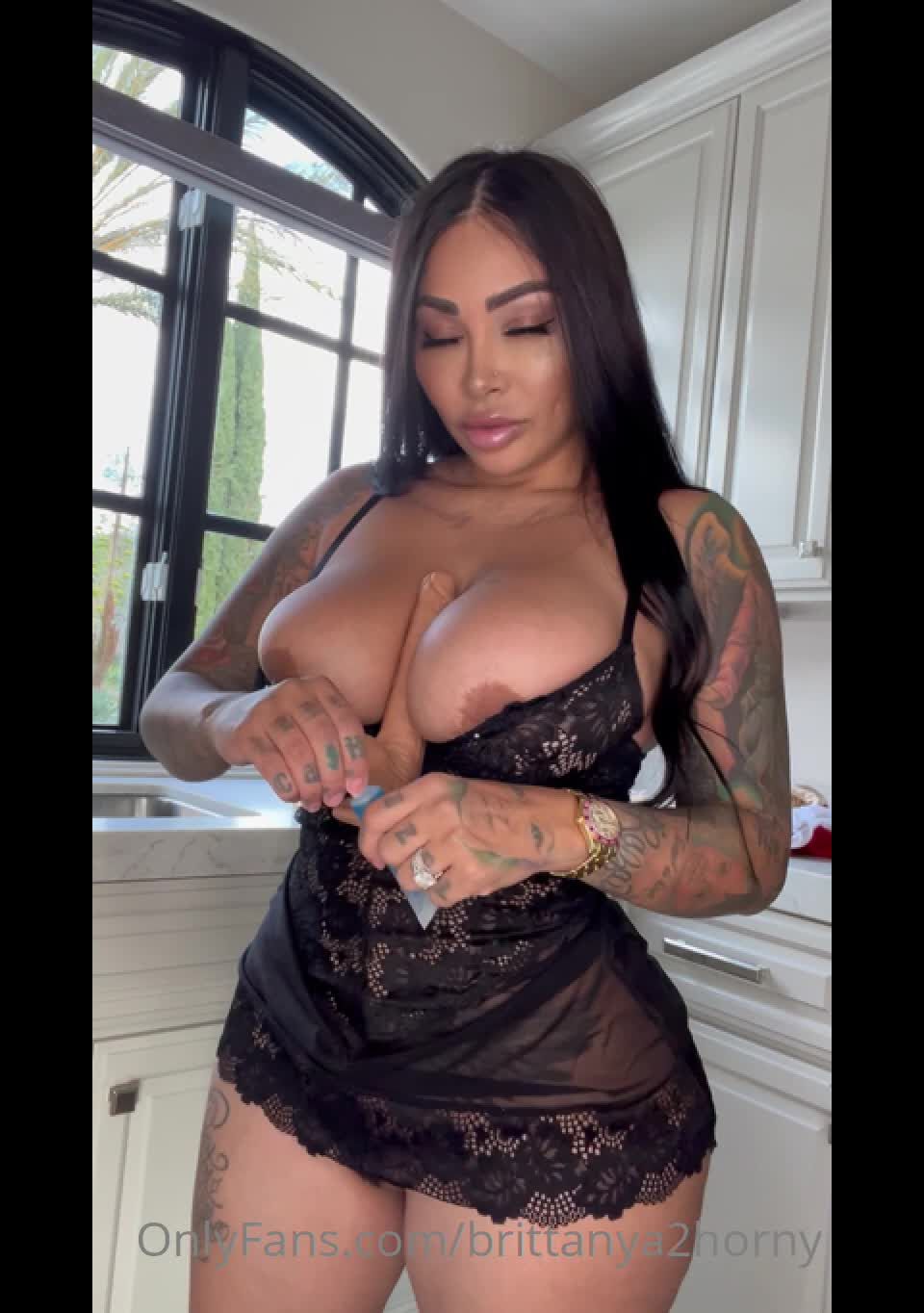 porn video 3 Brittanya Razavi and Dildo Fucking on femdom porn midget fetish