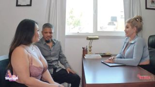 Thick Asian Tokyo Leigh Fucks Boss & Coworker Ryan Conner...-1