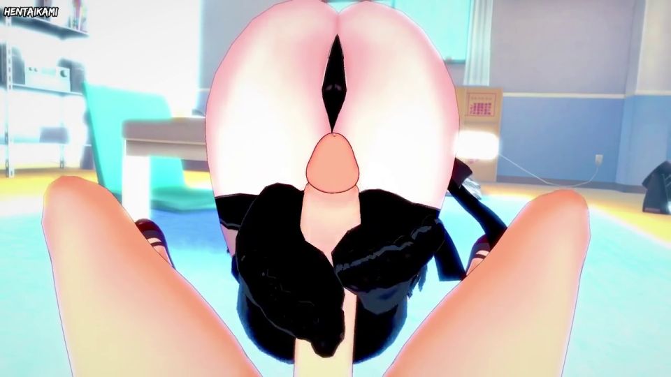 TheHentaiKami - Getting A Footjob From 2B from Nier Automata