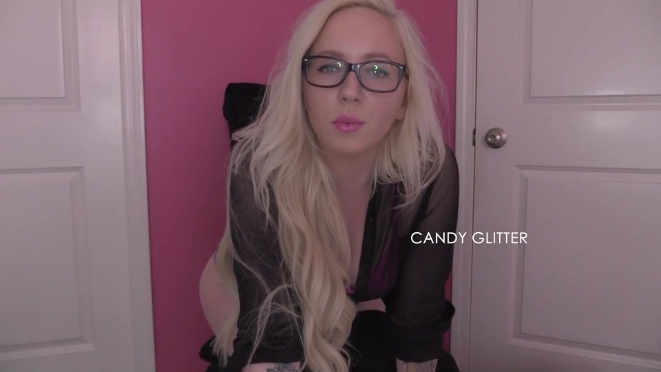 free video 45 Candy Glitter – Jerk Junkie Femdom Gooner Humiliation on fetish porn femdom strapon slave