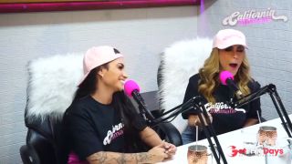 [GetFreeDays.com] Flavia Oliver Performs Oral Sex On Natasha Steffens During The Recording Of The California Podcast Sex Clip November 2022-4