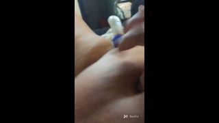 Bellybuttonlady87 - Watch my pussy cum and how i use my automatic vibrator-5