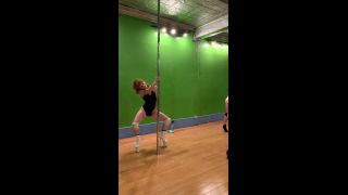  amygingerhart  Pole dance from class, amygingerhart on teen-1