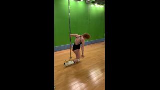  amygingerhart  Pole dance from class, amygingerhart on teen-5