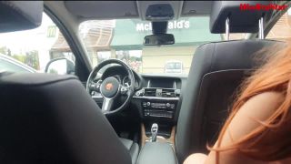 free adult clip 42 femdom haircut MissRedStar - Risky TITFUCK In Front Of McDonald's - people caught at us , huge boobs on fetish porn-3