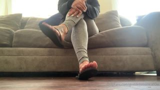 Onlyfans - Goddess monica - goddessmonica00w - goddessmonicawCaught you staring at my flip flop feet while we wait for our covid vaccine joi - 24-04-2021-7