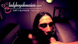 free adult video 12 [LadyboyObsession] Namwan Eye Watering Dirty Blowjob 01 Oct 2025 [HD, 1080p] on femdom porn asian sex movie-9