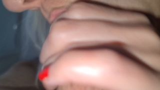 cherrydream98I sucked husband dick and gives him titjob till he cum-3