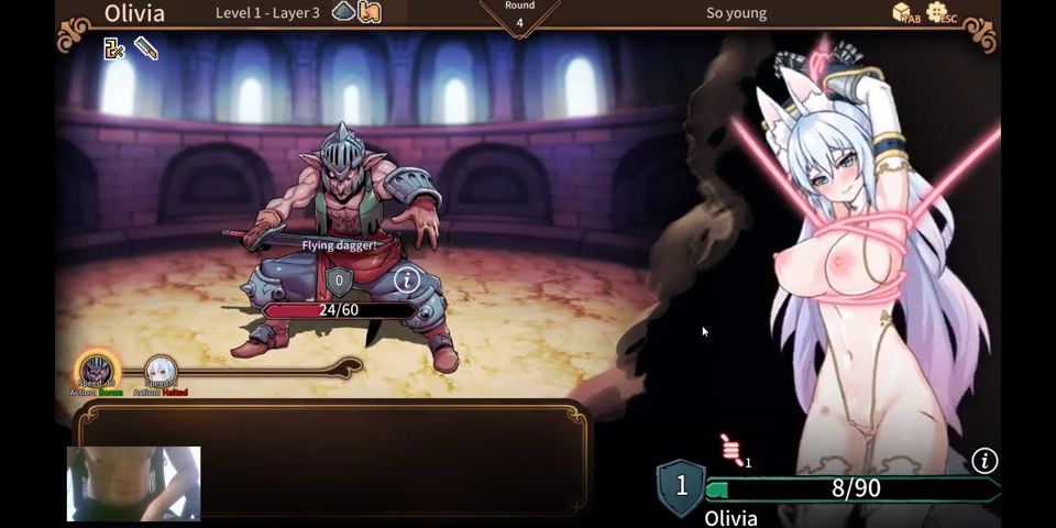 Big Ass THE BEST POSITION TO FUCKED A BUSTY FOXGIRL - ARENA STORY