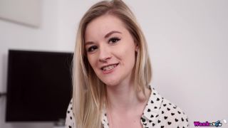 free xxx video 25 busty blonde tits WankItNow - Lesson in wanking, stockings on pov-1